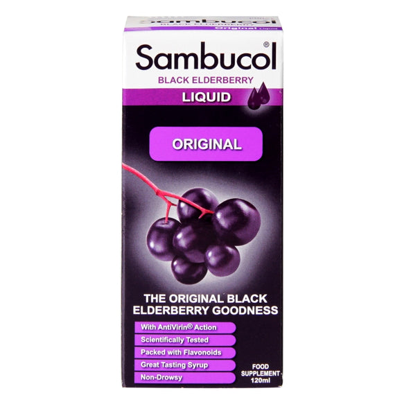 Sambucol Original Black Elderberry Formula 120ml - Natural Ethos