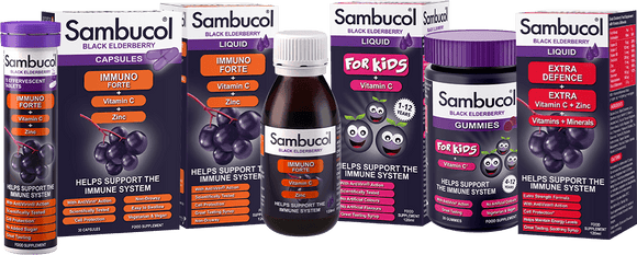 sambucol black elderberry range