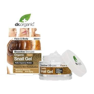 Dr Organic Snail Gel 50ml - Natural Ethos