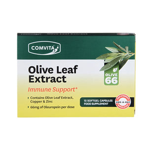 Comvita Olive Leaf Immune Support 15 Day Capsules - Natural Ethos