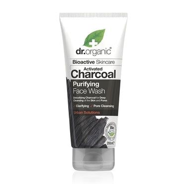 Dr Organic Charcoal Face Wash 200ml - Natural Ethos
