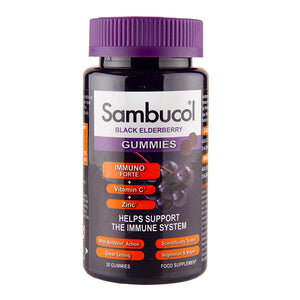 Sambucol Immuno Forte Black Elderberry 30 Gummies - Natural Ethos