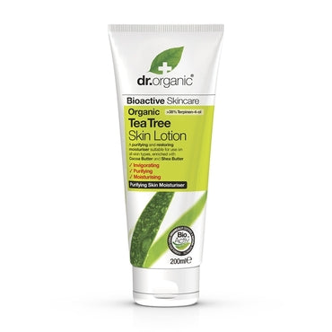 Dr Organic Tea Tree Skin Lotion 200ml - Natural Ethos