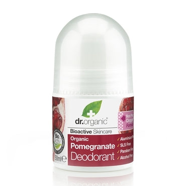 Dr Organic Pomegranate Deodorant 50ml - Natural Ethos