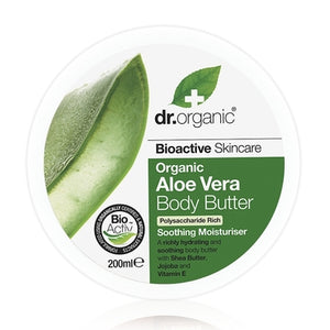 Dr Organic Aloe Vera Body Butter 200ml - Natural Ethos