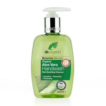 Dr Organic Aloe Vera Hand Wash 250ml - Natural Ethos
