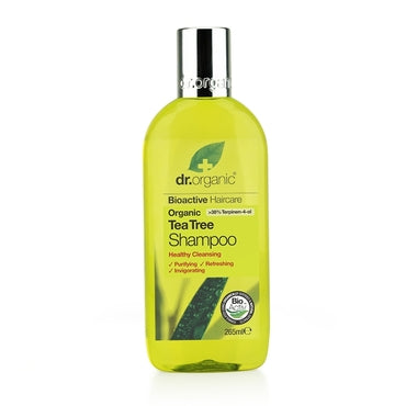 Dr Organic Tea Tree Shampoo 265ml - Natural Ethos