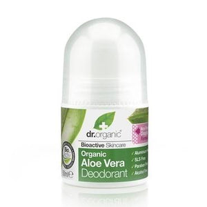 Dr Organic Aloe Vera Deodorant 50ml - Natural Ethos