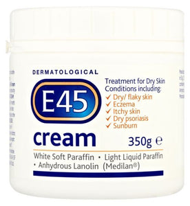 E45 乳霜 - 乾性皮膚和濕疹 350克 - Natural Ethos