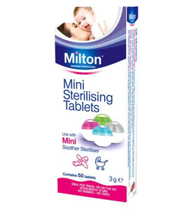 Milton Mini Sterilising Tablets Pack of 50 - Natural Ethos