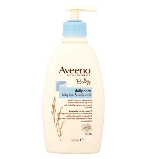 Aveeno 嬰兒日常護理嬰兒洗髮沐浴露300毫升 - Natural Ethos
