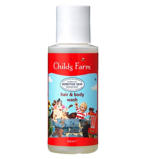 Childs Farm Hair & Body Wash Organic Sweet Orange 50ml - Natural Ethos