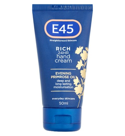 E45 護膚豐富24HR護手霜 - 50毫升 - Natural Ethos