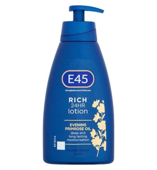 E45 Skincare Rich 24HR Lotion - 400ml - Natural Ethos