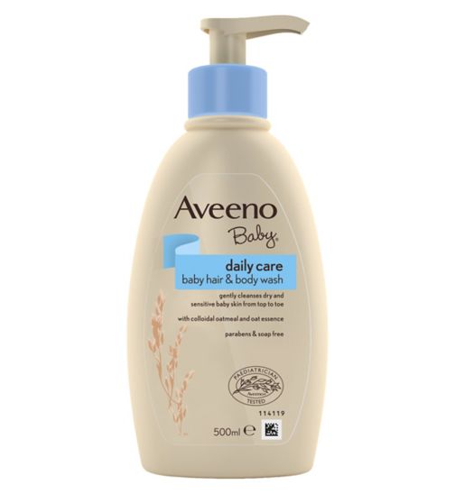 Aveeno 嬰兒日常護理嬰兒洗髮及沐浴露500毫升 - Natural Ethos