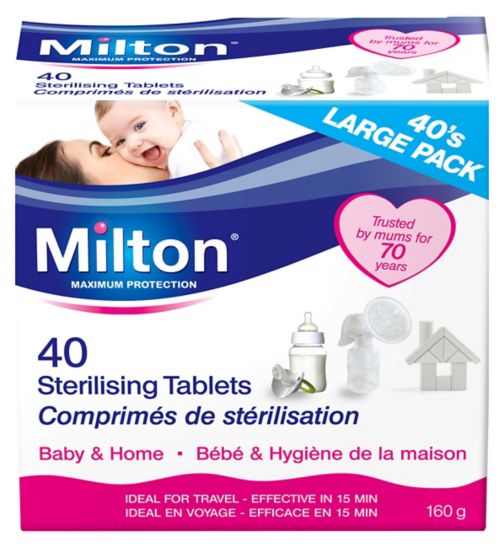 Milton Sterilising Tablets 40 pack - Natural Ethos