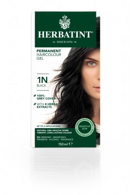 Herbatint 1N黑色150毫升 - Natural Ethos