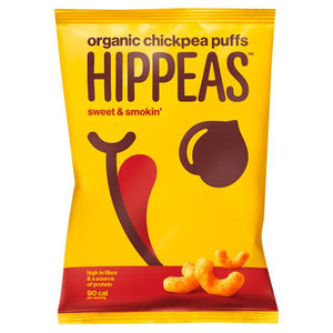 Organic Chickpea Puffs-Sweet & Smokin 22g - Natural Ethos