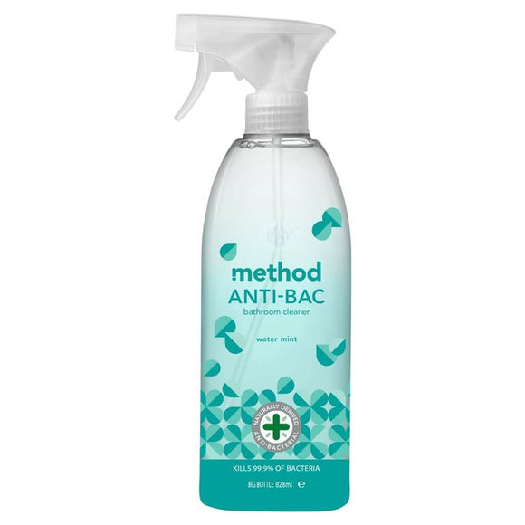 Method 坑菌浴室清潔劑水薄荷828毫升 - Natural Ethos