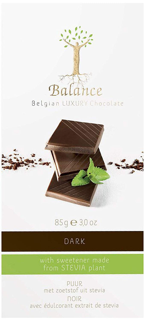 Balance Balance 黑巧克力甜葉菊85克 - Natural Ethos