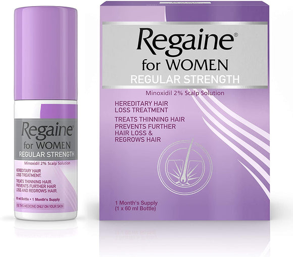 購買Regaine倍健女仕專用防脫髮生髮水60毫升(一個月份量) - Buy Regaine Regaine for Women Hair Loss & Regrowth Scalp Solution with Minoxidil 60ml and other Regaine products with delivery