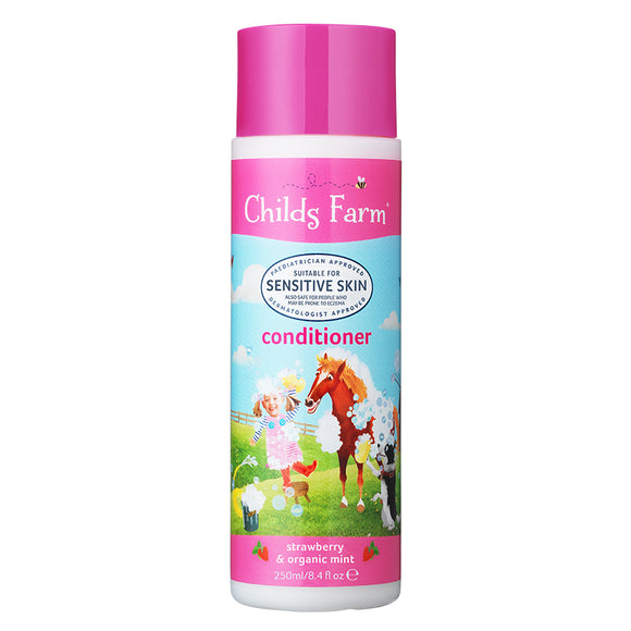 Childs Farm Strawberry & Mint Conditioner 250ml - Natural Ethos