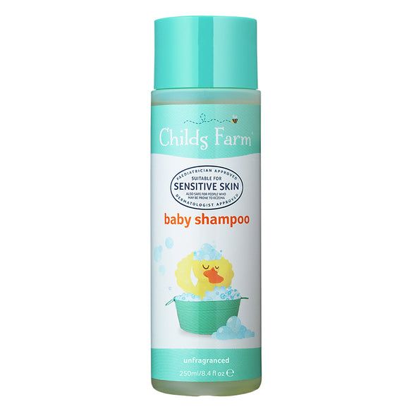 Childs Farm Baby Shampoo - Unfragranced 250ml - Natural Ethos