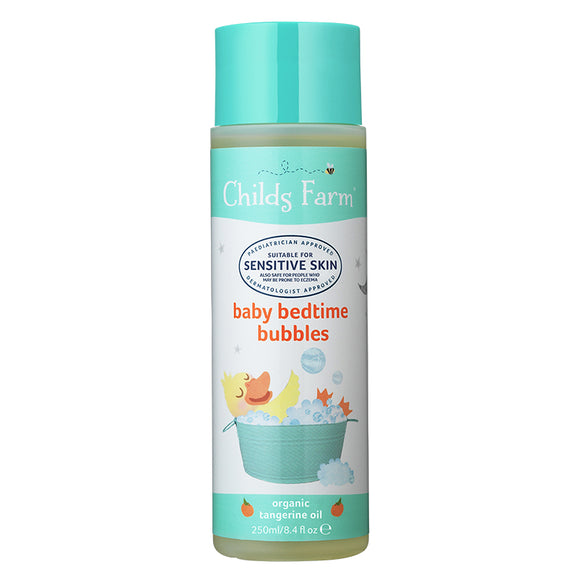Childs Farm Baby Organic Bedtime Bubbles - Tangerine 250ml - Natural Ethos