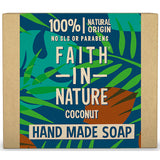 Faith In Nature Organic Coconut Hand Made Soap 100g - Natural Ethos