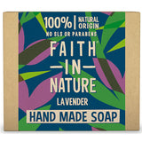 Faith In Nature Organic Lavender Hand Made Soap 100g - Natural Ethos