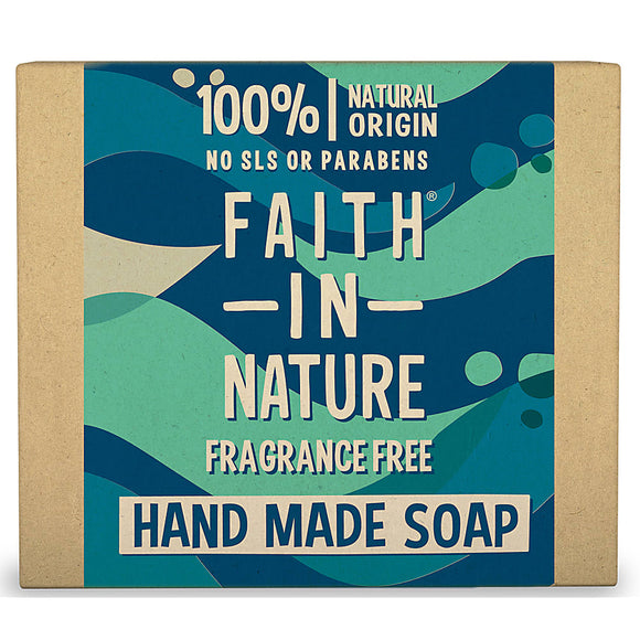 Faith In Nature Organic Seaweed Unfragranced Hand Made Soap 100g - Natural Ethos
