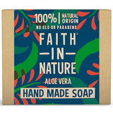 Faith In Nature Organic Aloe Vera Hand Made Soap 100g - Natural Ethos