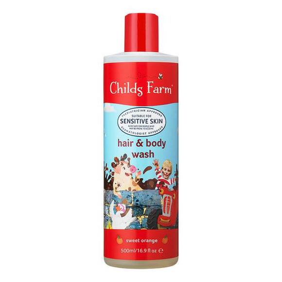 Childs Farm 甜橙洗髮及沐浴露500毫升