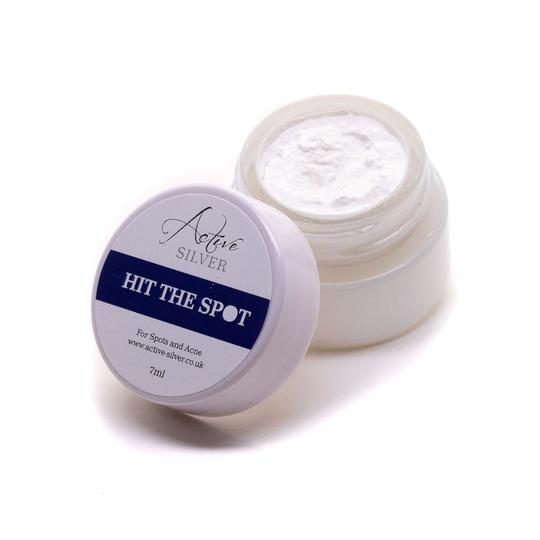 Acitve Silver Hit The Spot Colloidal Silver Cream for Acne and Spots 7ml - Natural Ethos