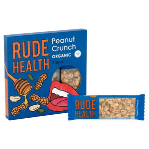 Rude Health 有機花生脆條3包裝 - Natural Ethos